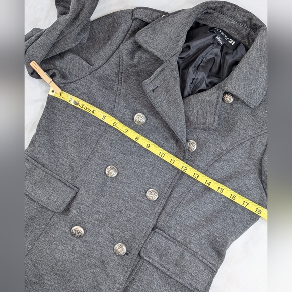 🎉 Forever 21 Double-Breasted Coat - Picture 10 of 15